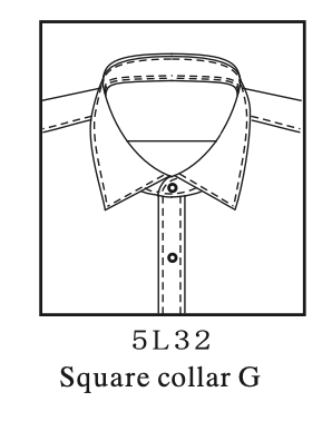 Cuello ingles cerrado
