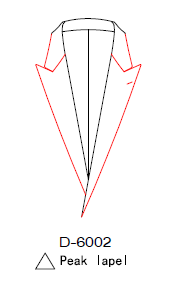 Abrigo solapa de pico